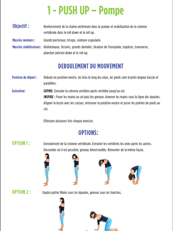 Pilates Fondamental - Formation Professionnelle - Le Pilâates Pour les Pros - Pilates Academie - Example Mouvement 1-1